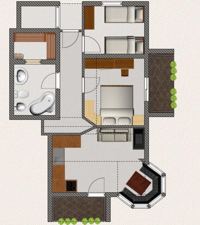Apartments Villa Gardena - Gardenahotels 塞尔瓦迪加尔代纳山谷 外观 照片