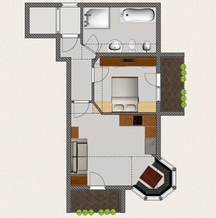Apartments Villa Gardena - Gardenahotels 塞尔瓦迪加尔代纳山谷 外观 照片