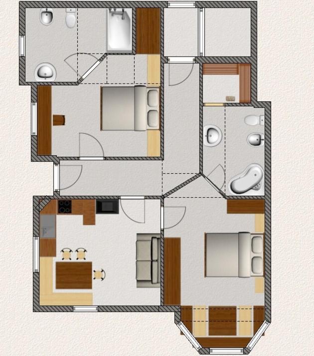 Apartments Villa Gardena - Gardenahotels 塞尔瓦迪加尔代纳山谷 外观 照片